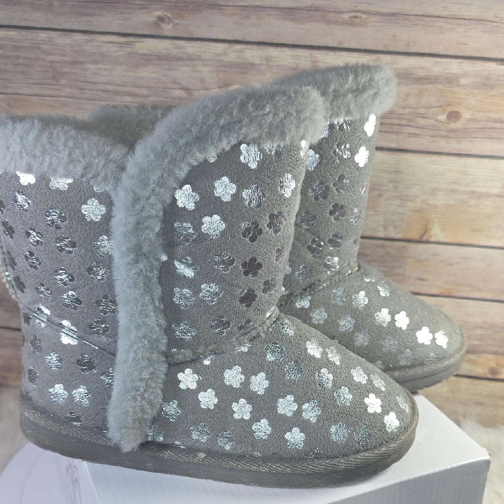 Girls Faux Fur Winter Boots